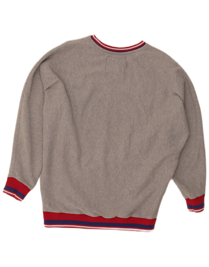 SUPERDRY Ženski džemper s grafičkim motivima UK 8 Small Gray Colourblock