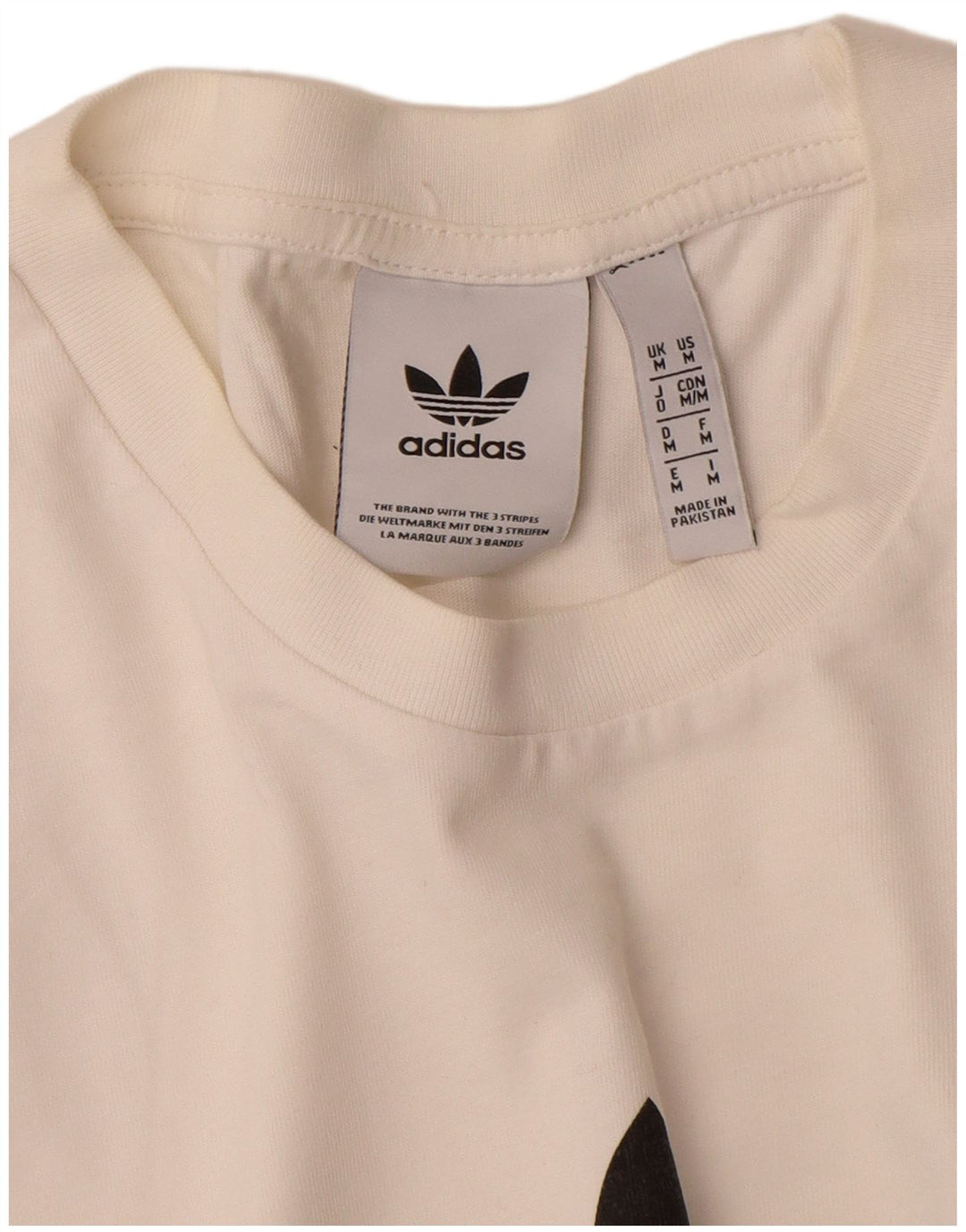 Adidas muška majica kratkih rukava s grafičkim motivima, srednji bijeli pamuk