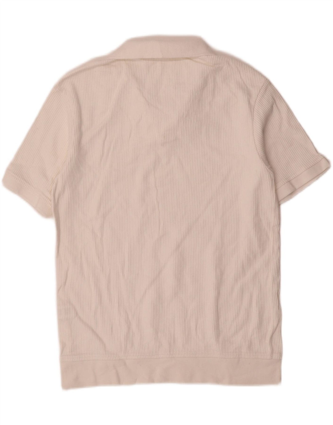 Zara muška polo majica srednje bijele pruge, pamuk