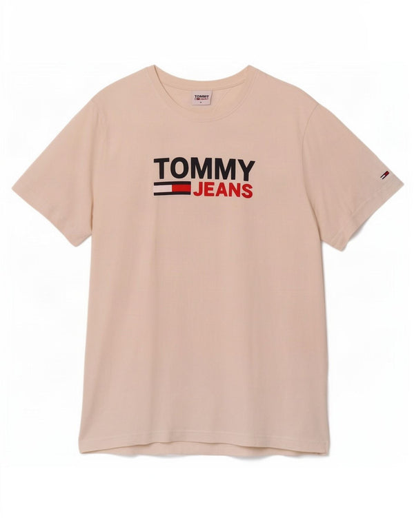 Tommy Hilfiger Muška majica kratkih rukava srednje veličine, bijeli pamuk