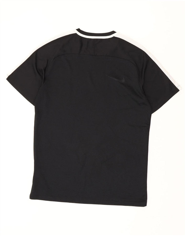 Nike Dri Fit majica kratkih rukava srednji crni poliester