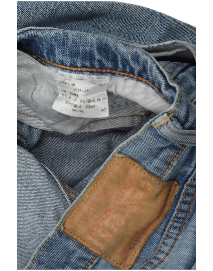 Levi's muške 511 uske traperice W34 L34 Plave
