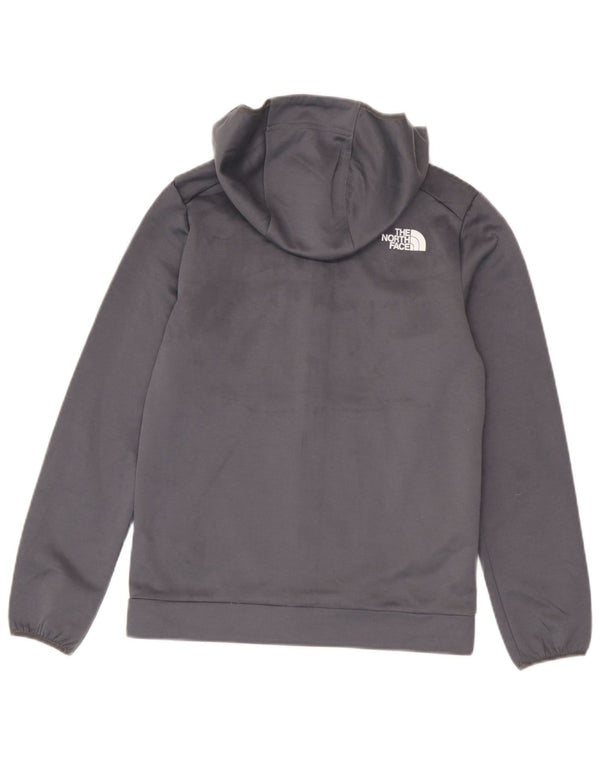 The North Face Boys pulover s kapuljačom s patentnim zatvaračem 14-15 godina XL sivi poliester