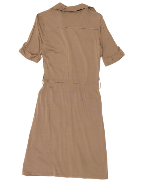 Ženska košulja kratkih rukava Massimo Dutti UK 10 Mala bež