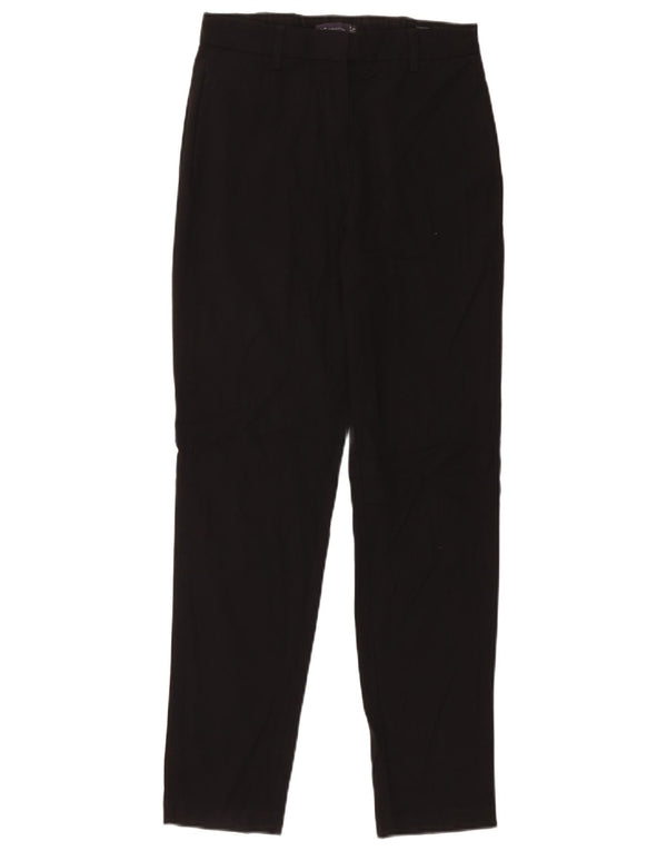Marks & Spencer ženske sužene chino hlače UK 8 male W26 L28 crne