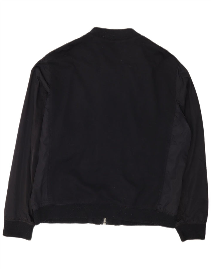 Zara muška bomber jakna UK 42 XL tamnoplava viskoza