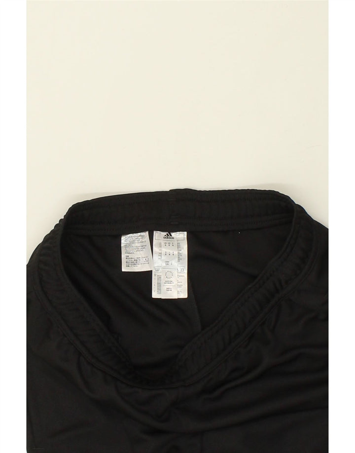 ADIDAS Womens Tracksuit Trousers UK 12 Medium Black Polyester Vintage Adidas and Second-Hand Adidas from Messina Hembry 