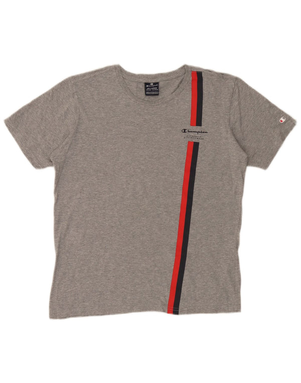 Champion majica kratkih rukava za dječake 15-16 godina 2XL sive pruge