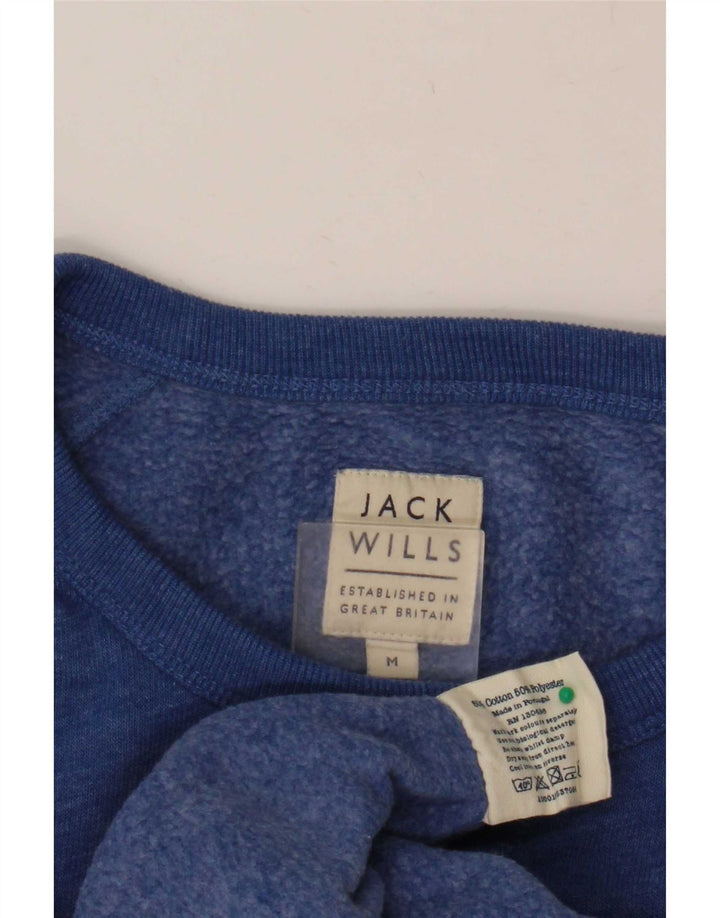 Jack Wills Muška majica s kratkim rukavima Srednje plavi pamuk