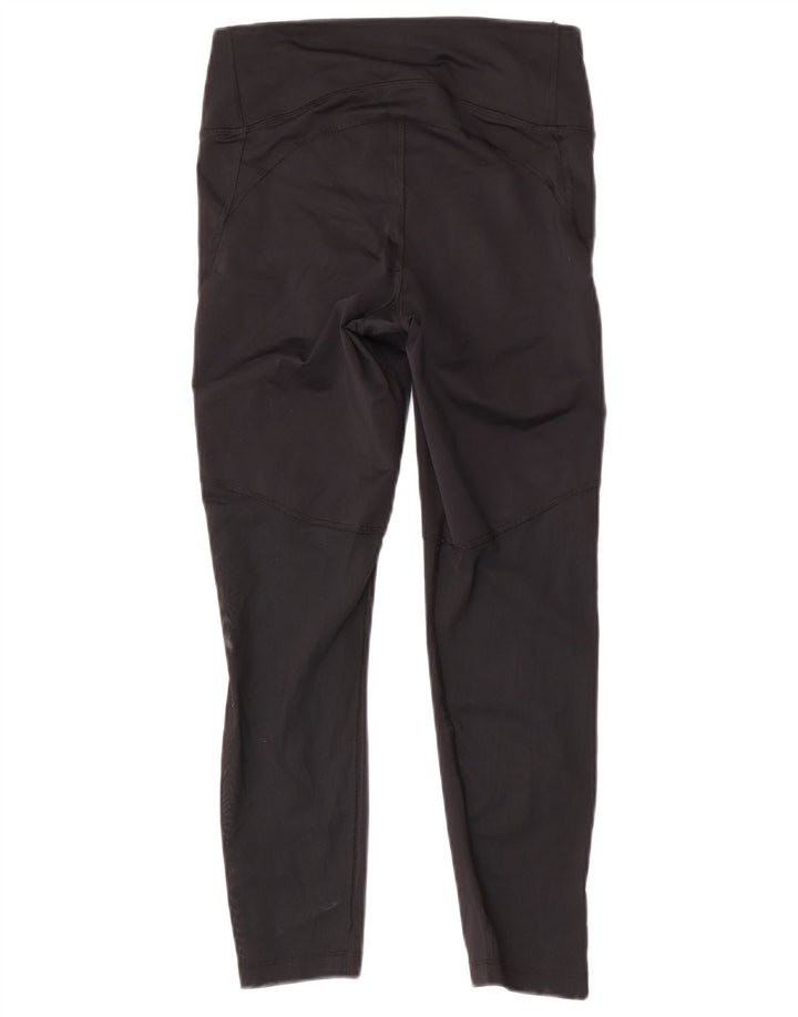 Nike Ženske Dri Fit Crop Leggings UK 8 Male crne poliesterske
