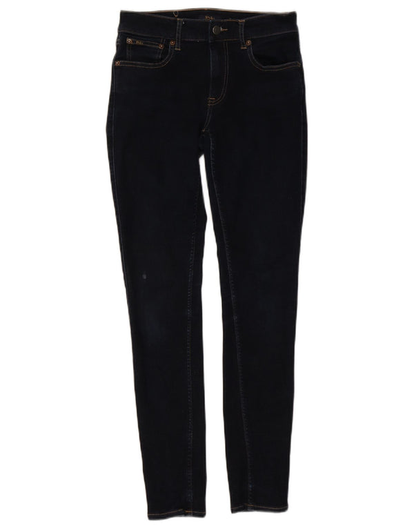 Polo Ralph Lauren ženske Tompkins super skinny traperice W27 L28 tamnoplave