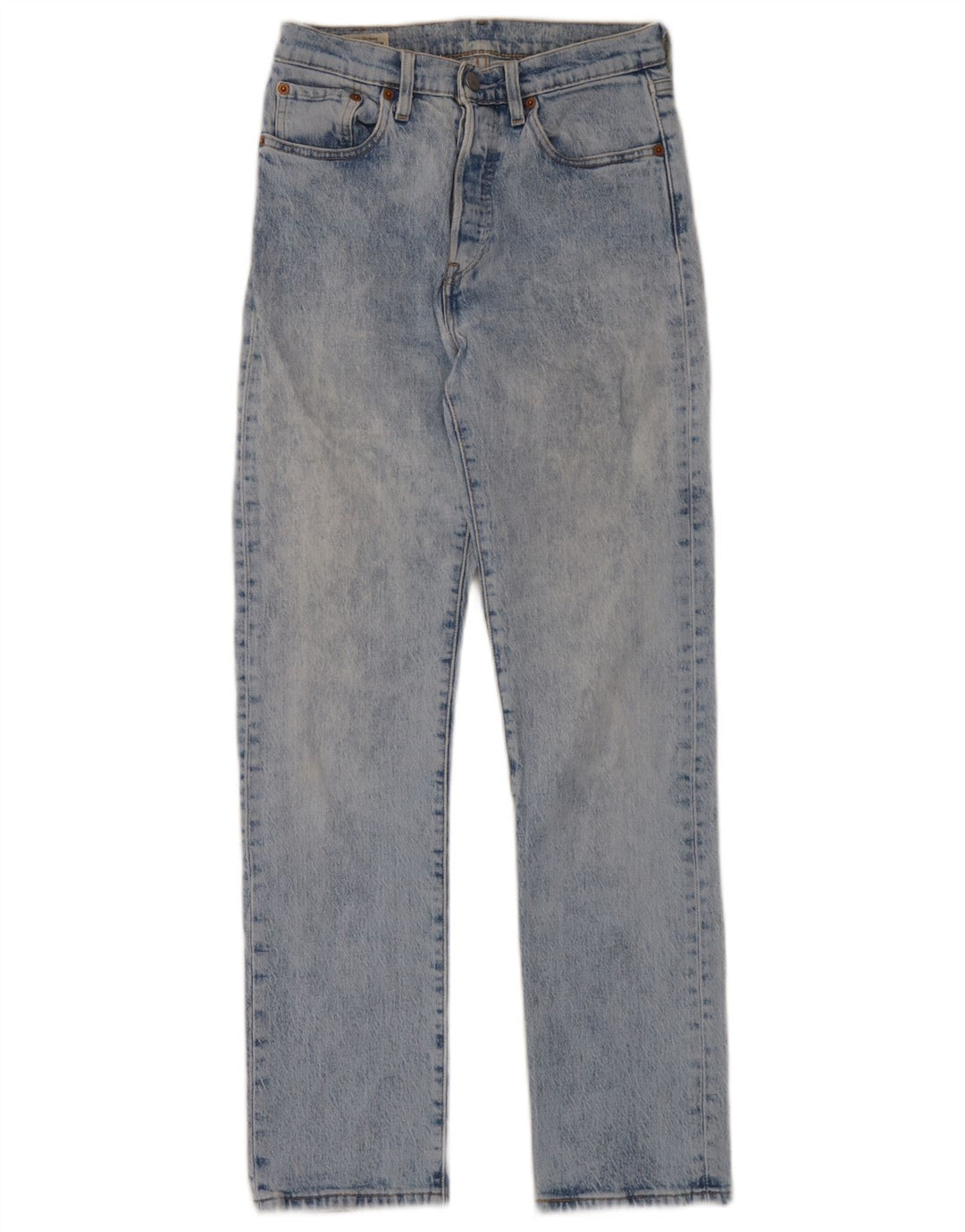 Levi's ženske uske traperice W25 L30 plavi pamuk