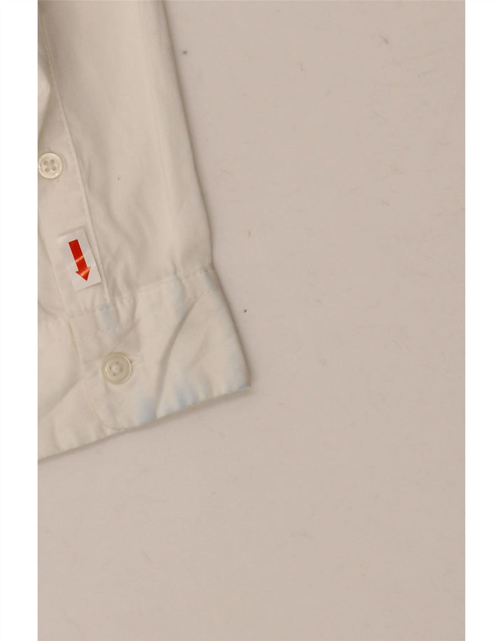 Bijela pamučna majica United Colors of Benetton za dječake 10-11 godina XL