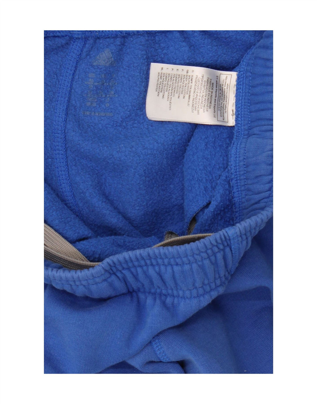 Adidas muške trenirke hlače Joggers srednje plavi pamuk