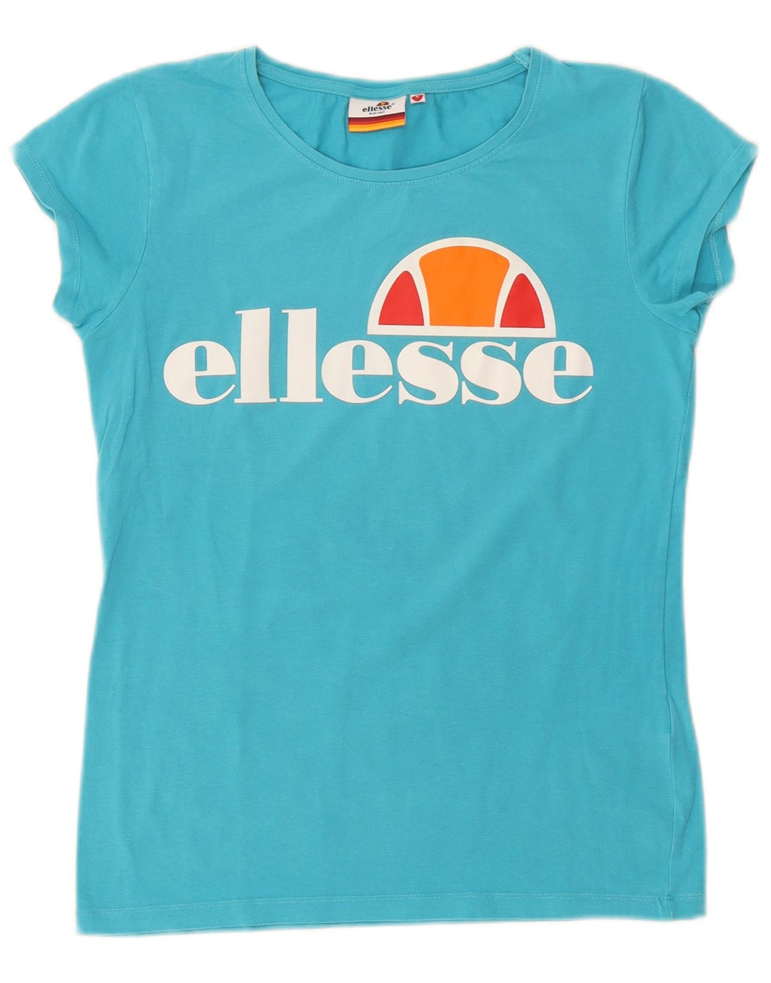ELLESSE ženska majica kratkih rukava Heritage Graphic UK 10 Small Blue Cotton