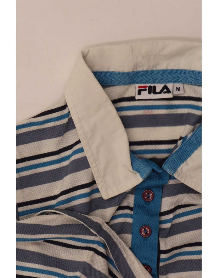 Fila ženska polo majica UK 12 srednje plave pruge