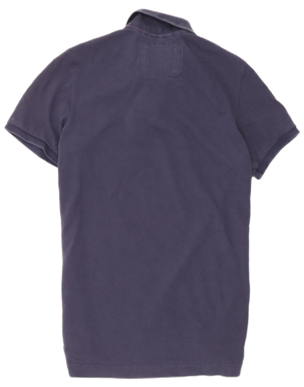 Superdry ženska polo majica UK 20 2XL tamnoplavi pamuk