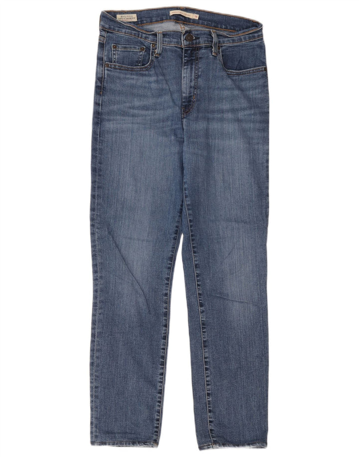 Levi's ženske ravne traperice visokog struka 724 W29 L28 plave