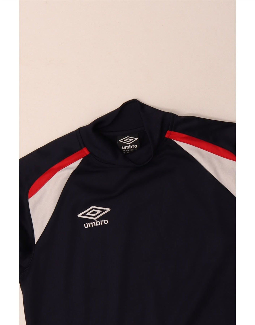 Umbro muški džemper XS tamnoplavi poliester u boji