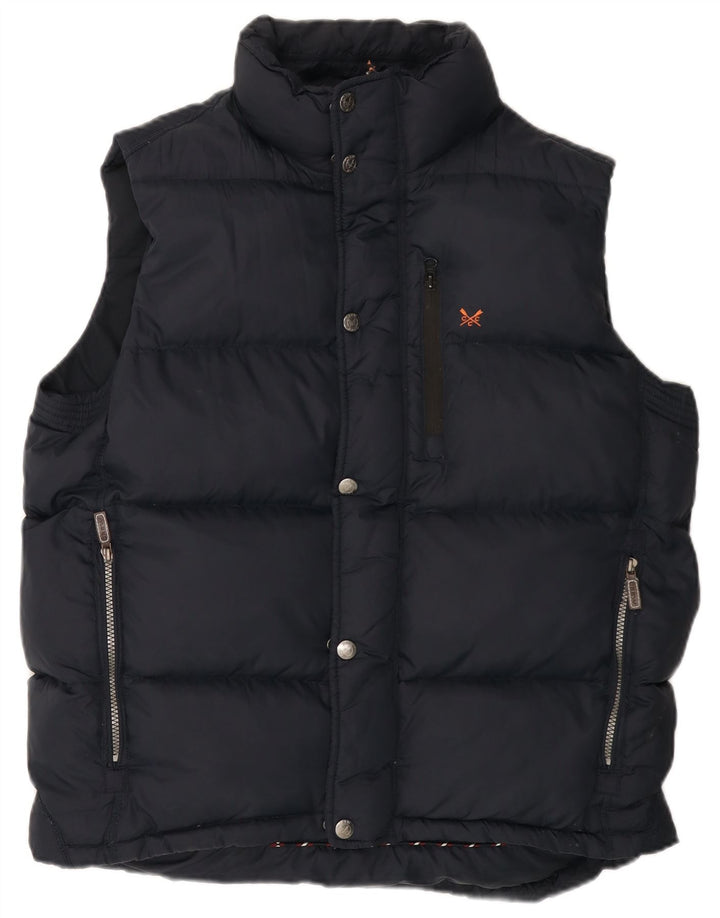 CREW ODJEĆA Muška podstavljena jakna UK 42 XL tamnoplavi najlon