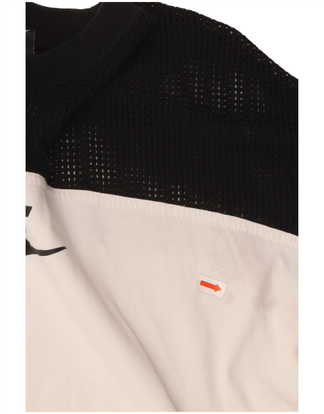 NIKE ženska majica kratkih rukava s grafičkim motivima UK 10 Small White Colourblock