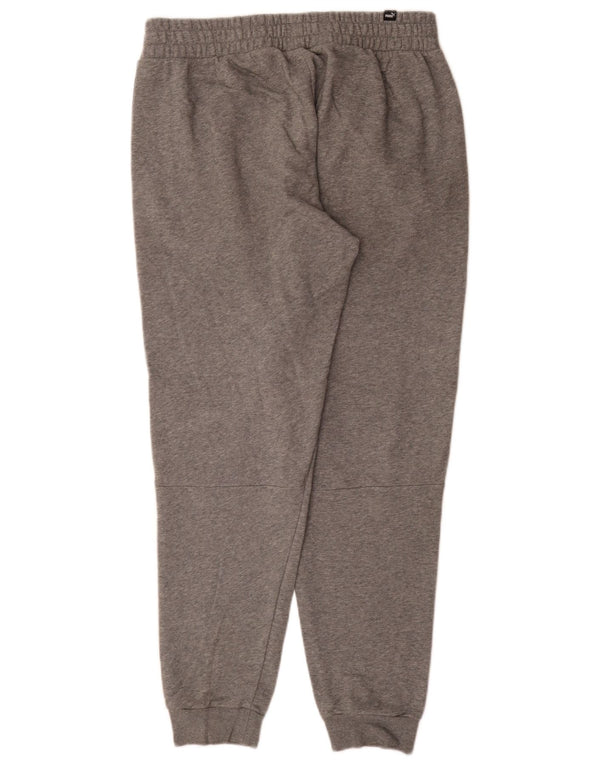 Puma muške grafičke trenirke Hlače Joggers Large Grey Colourblock Sports