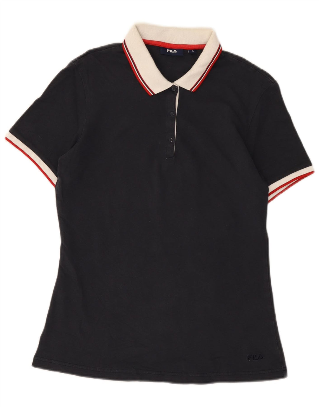 FILA ženska polo majica UK 14 velika tamnoplava pamuk