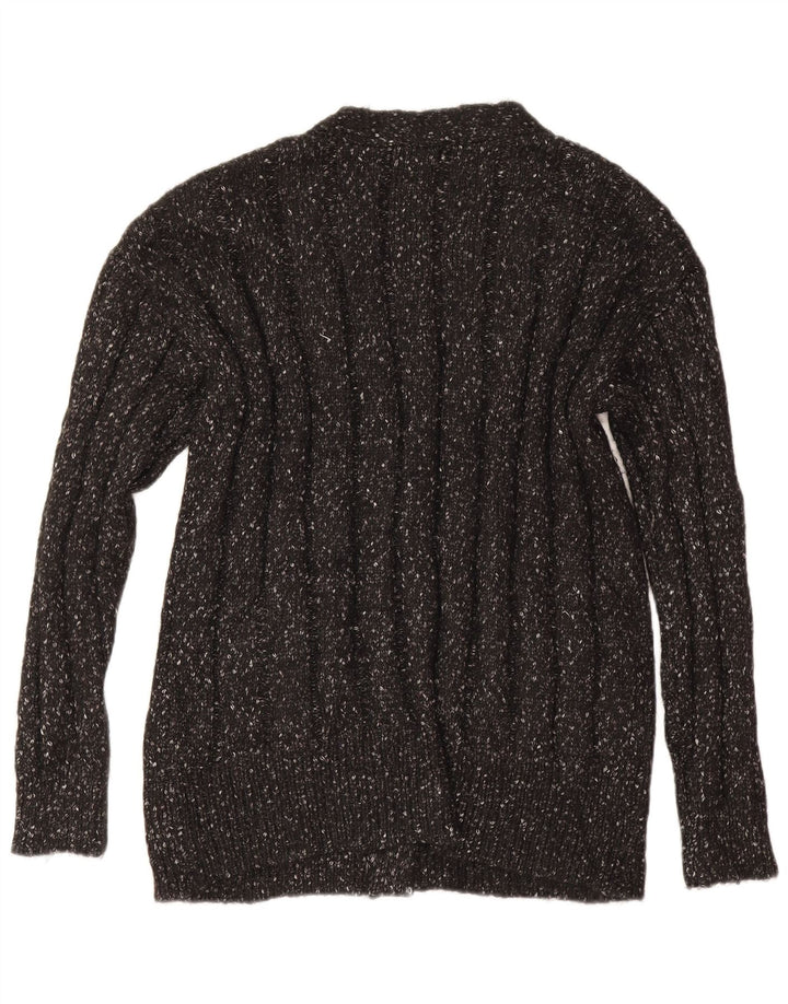 Marks & Spencer ženski prekomjerni džemper UK 16 Large Grey Flected