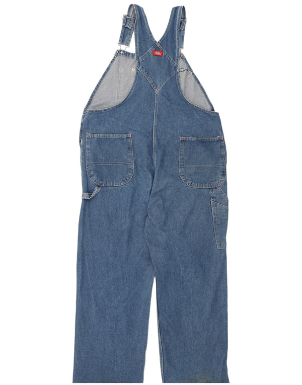 Dickies muške Carpenter Dungaree ravne traperice W40 L30 plavi pamuk