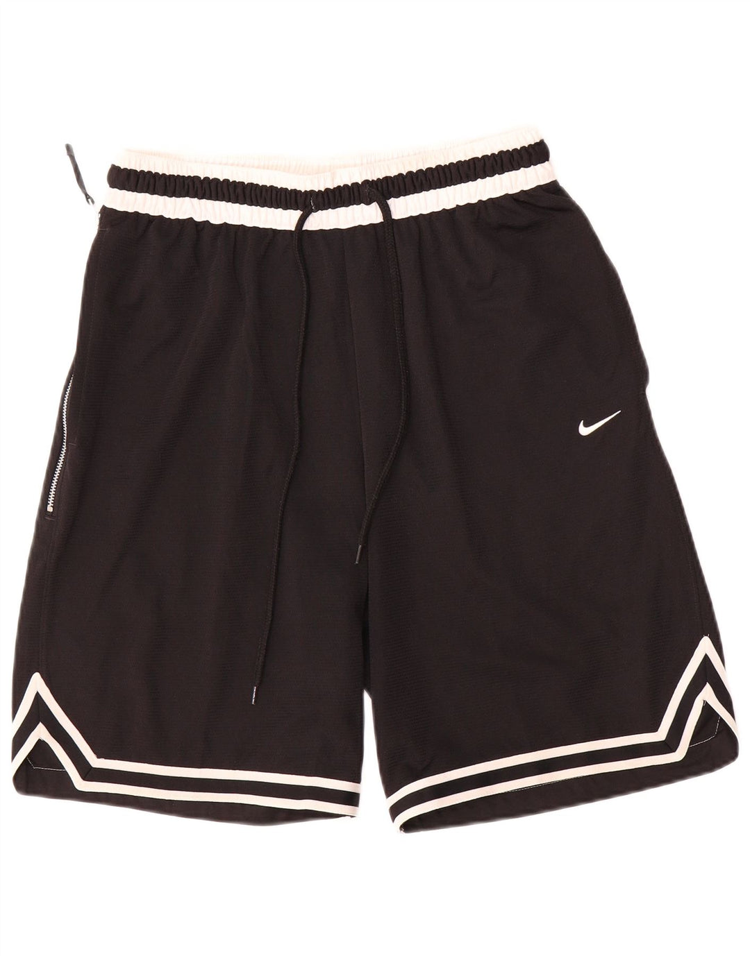 Nike Dri Fit sportske kratke hlače srednje crne boje od poliestera