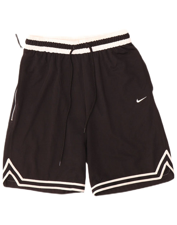 Nike Dri Fit sportske kratke hlače srednje crne boje od poliestera