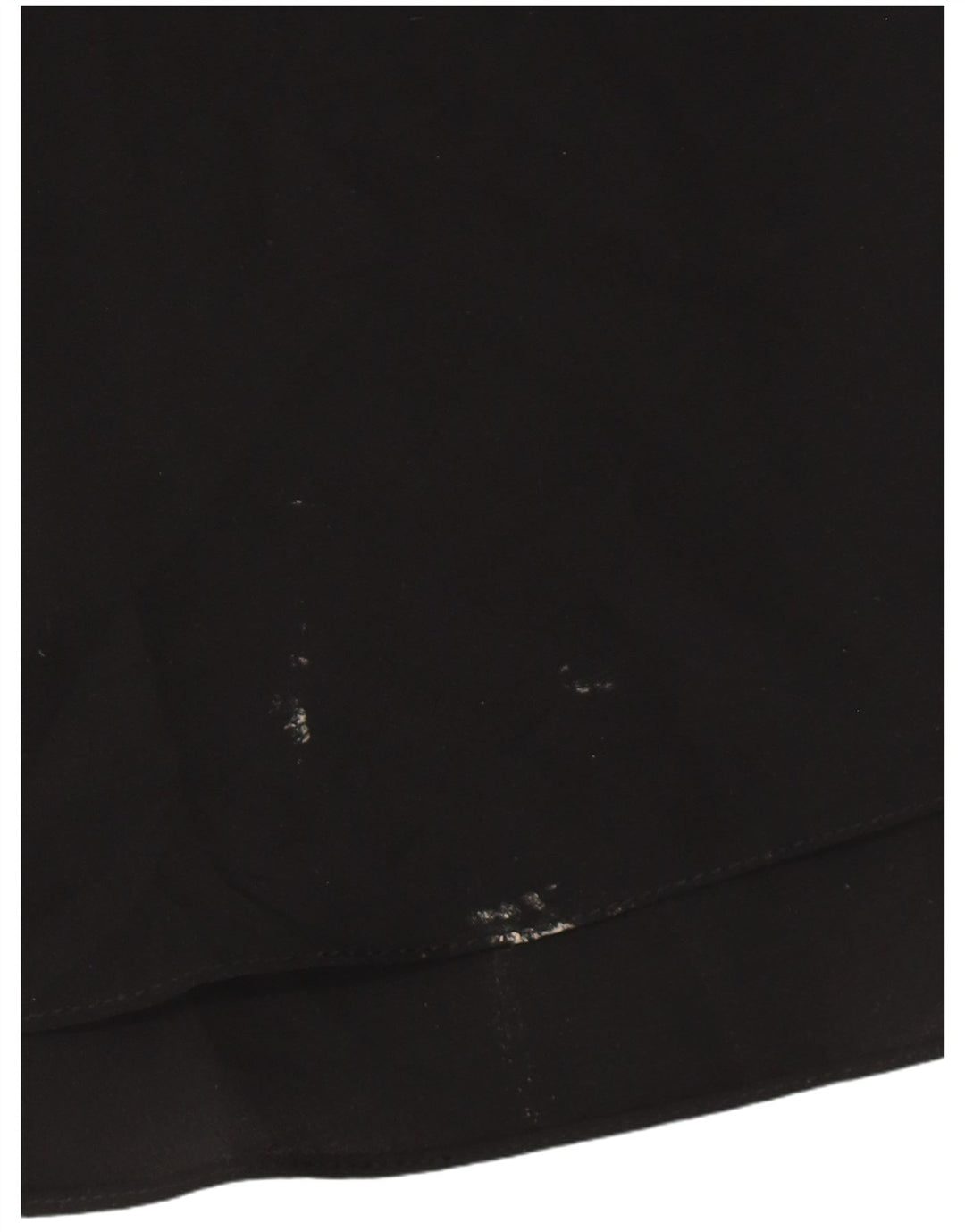 ZARA ženska haljina A-kroja s volanima sprijeda UK 18 XL crni poliester