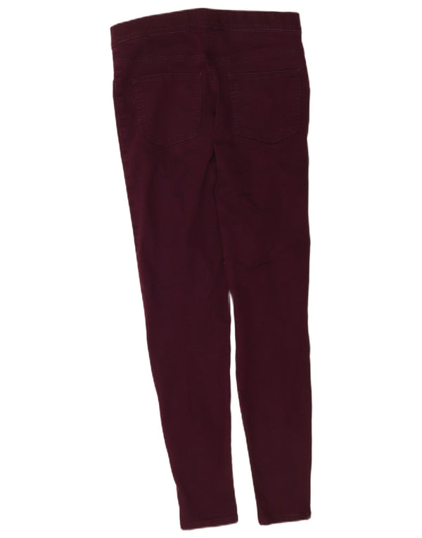 Marks & Spencer Womens Jegging Jeans UK 12 Medium W30 L28 Purple Cotton