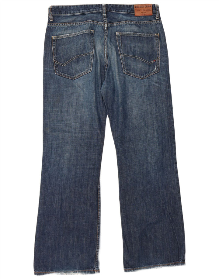 Muške traperice Tommy Hilfiger Bootcut W36 L32 tamnoplavi pamuk