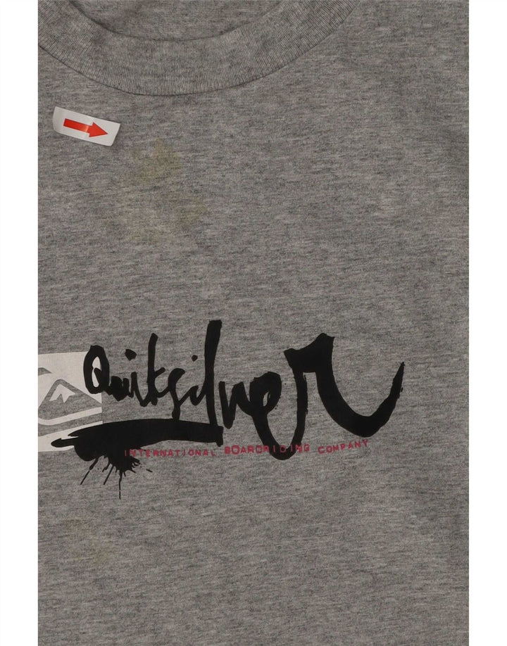 Quiksilver muška velika siva majica s grafičkim motivima