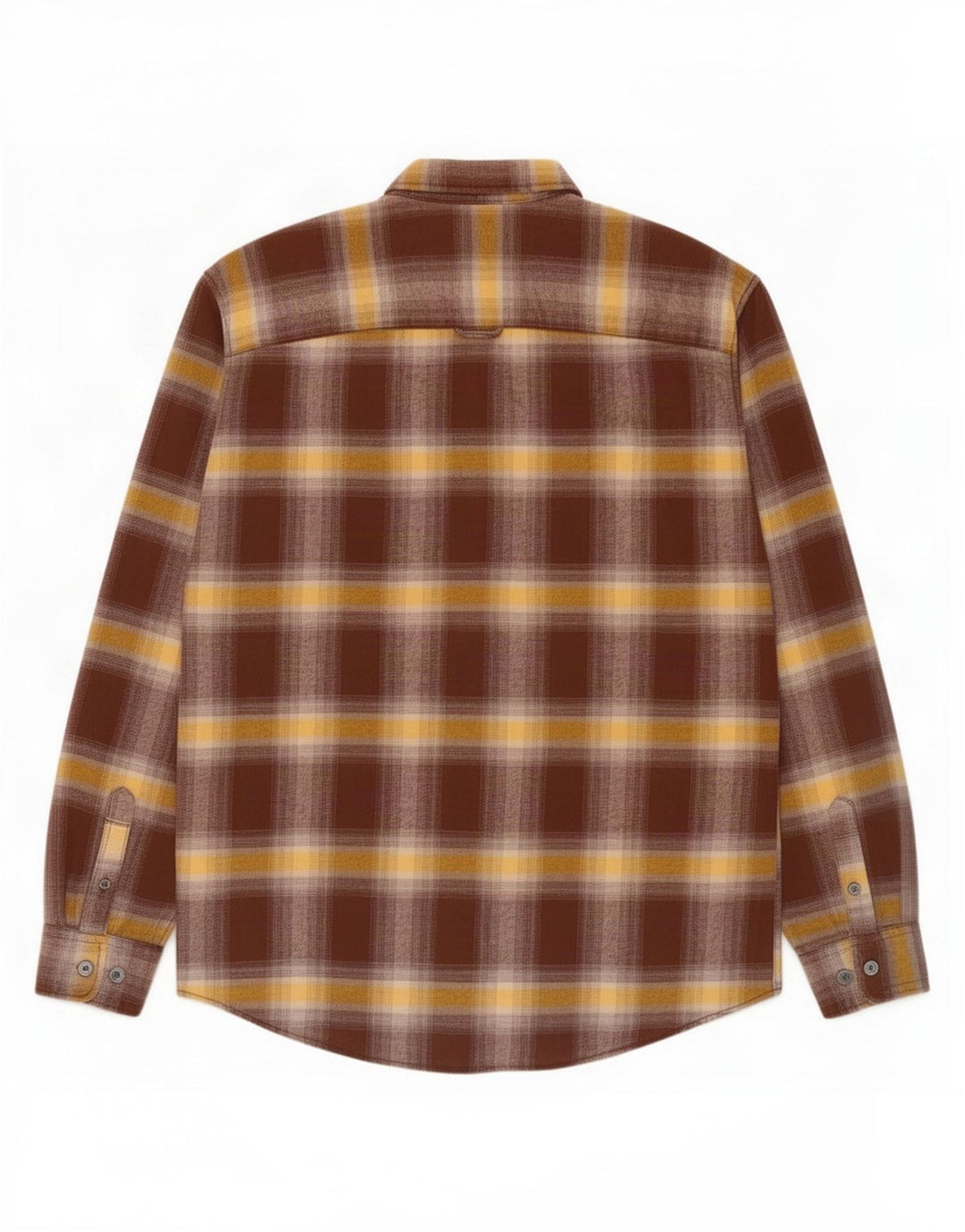 Jack & Jones muška flanelska košulja srednje smeđeg kariranog pamuka
