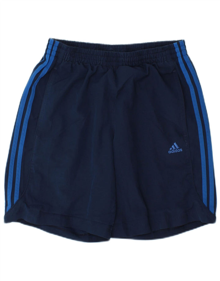 Adidas muške sportske kratke hlače male tamnoplave poliesterske boje