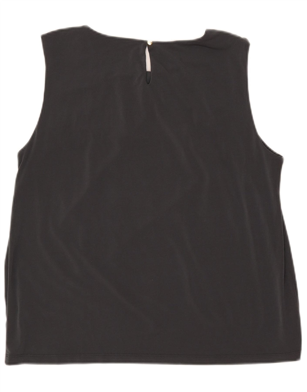 Calvin Klein ženski gornji dio kratke bluze bez rukava UK 18 XL sivi poliester