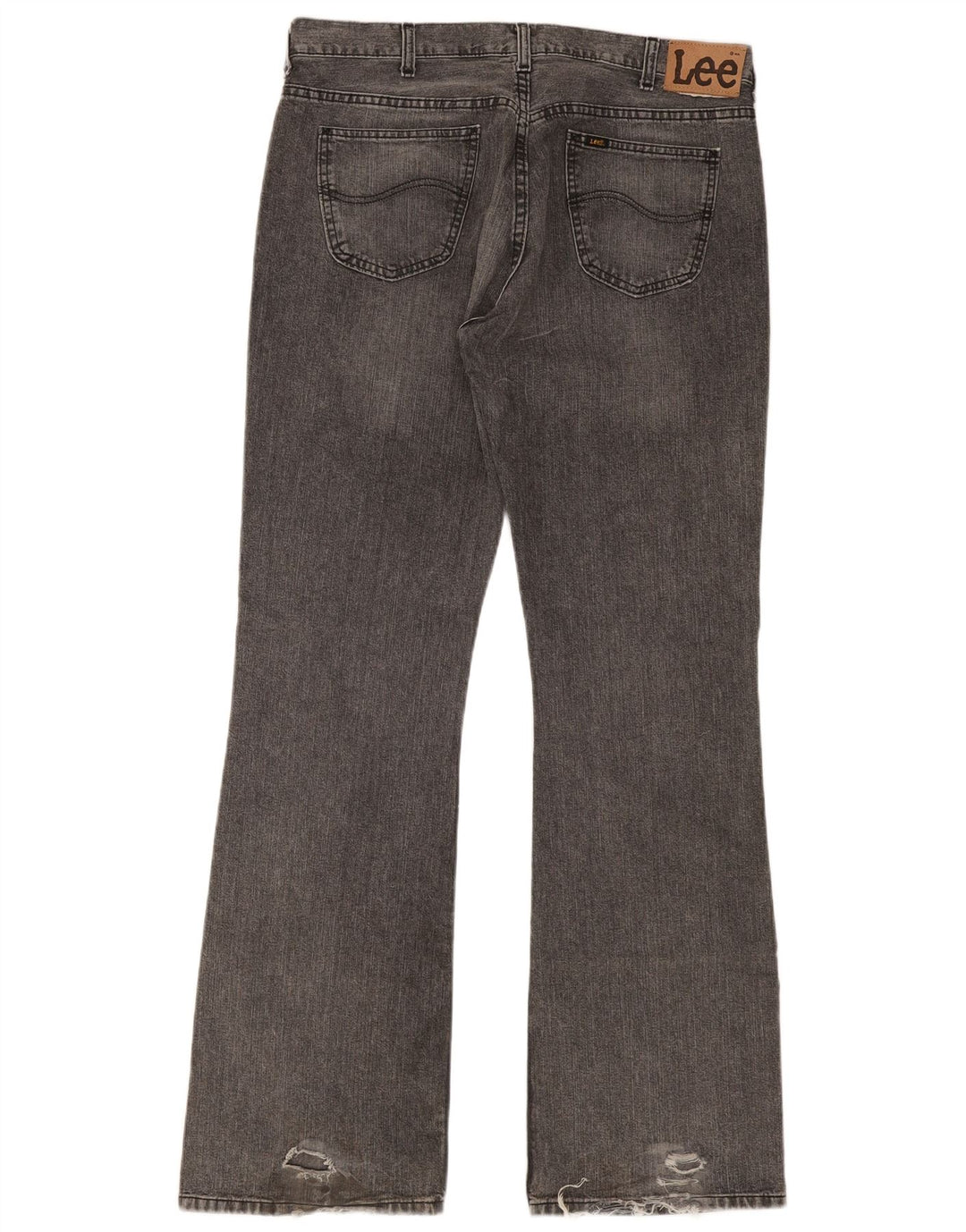 Muške traperice Lee Bootcut W38 L36 Sivi pamuk