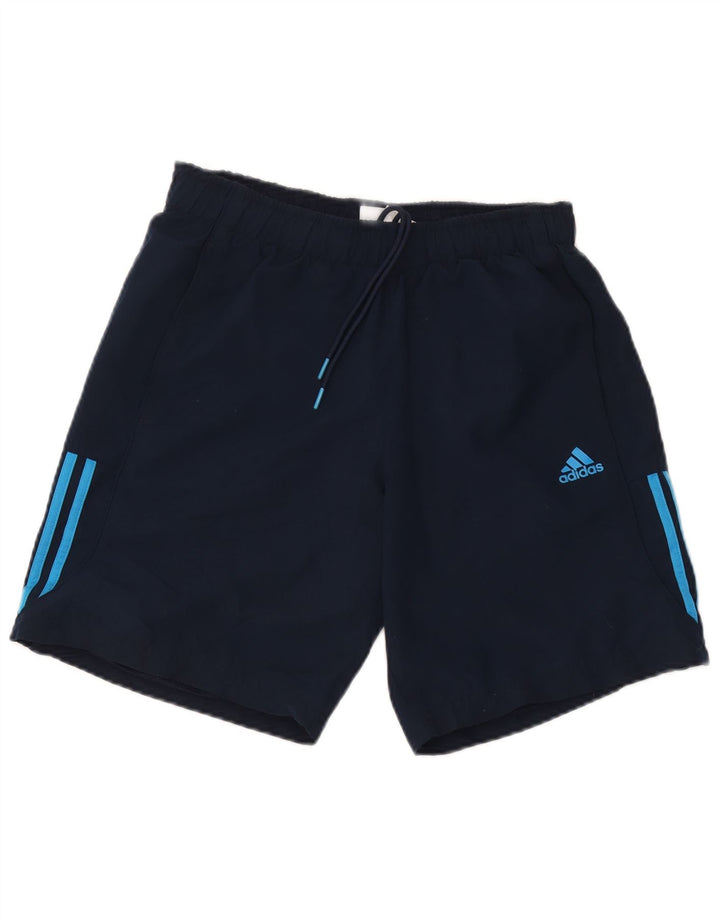 Adidas muške sportske kratke hlače Climalite Medium tamnoplavi poliester