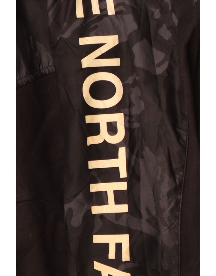 THE NORTH FACE Mali crni sportski muški pulover s kapuljačom s patentnim zatvaračem