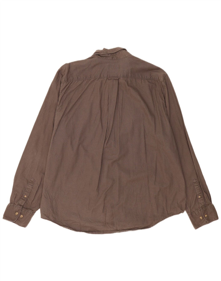 Eddie Bauer muška košulja 2XL smeđi pamuk