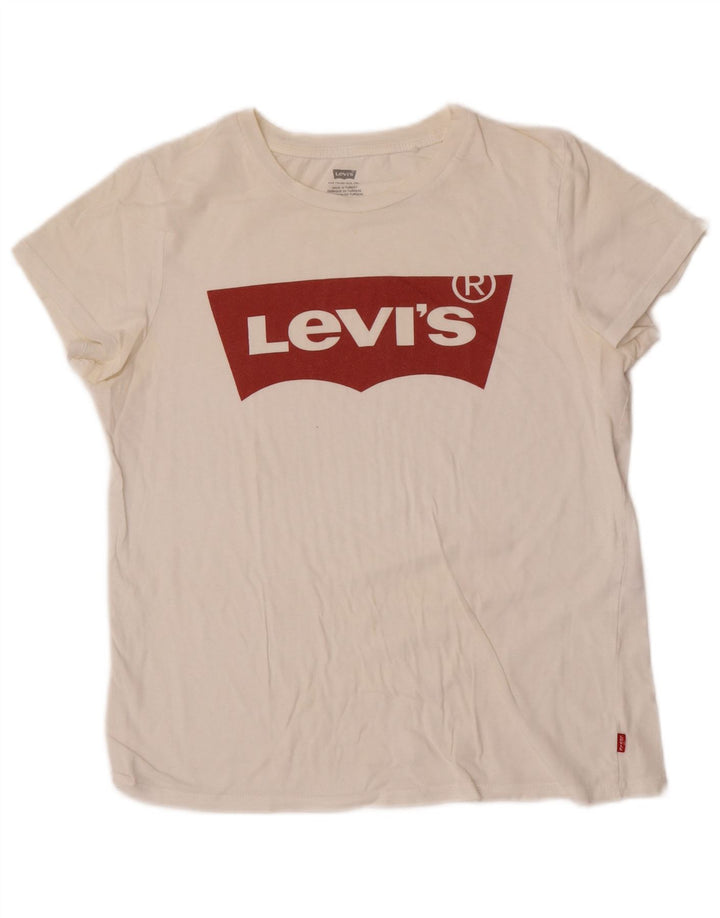 Levi's ženska majica kratkih rukava s grafičkim motivima UK 10 Small White