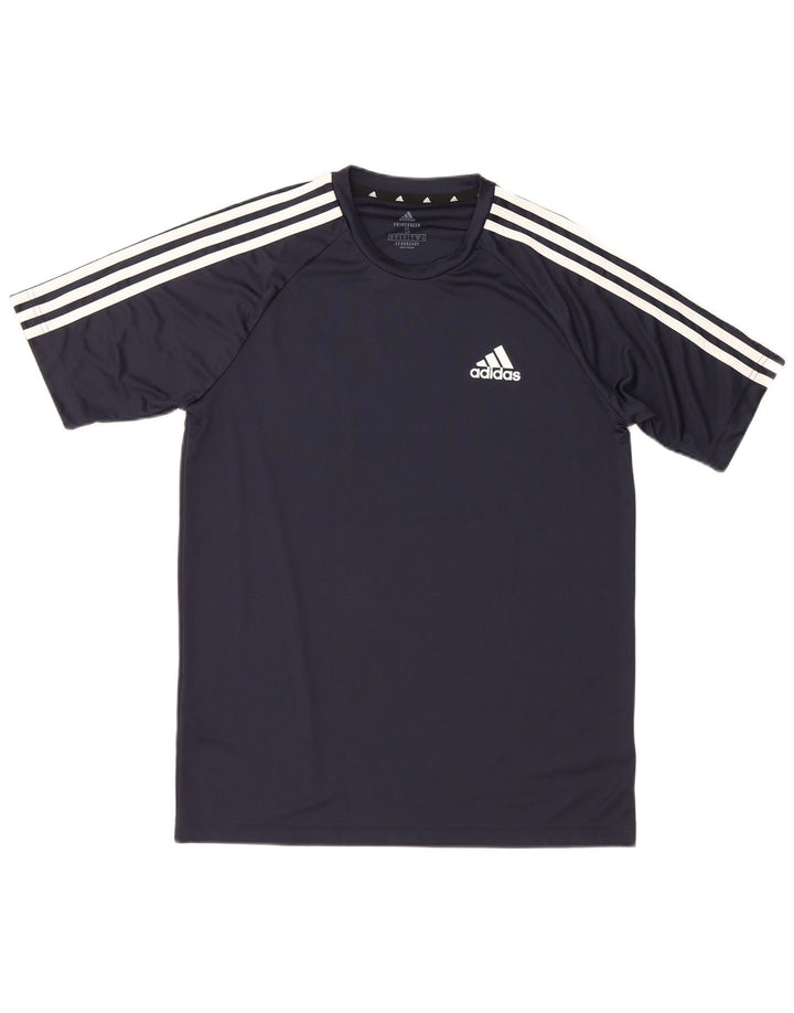 Adidas muška majica kratkih rukava mala tamnoplava poliester