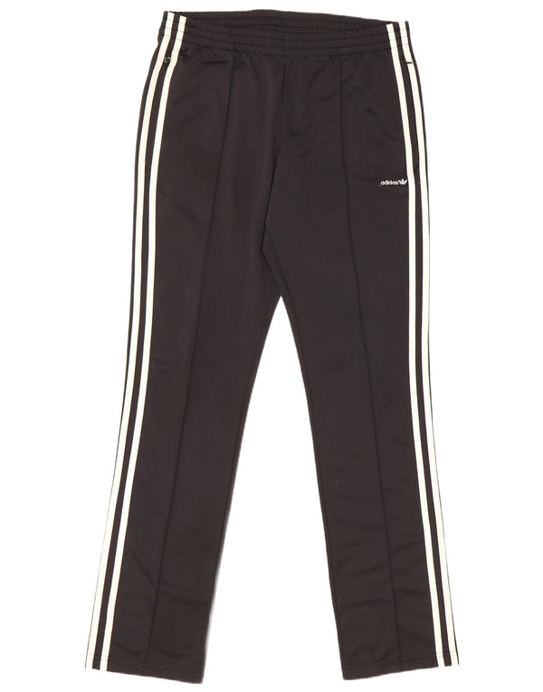 ADIDAS muške trenirke srednje crne poliesterske hlače