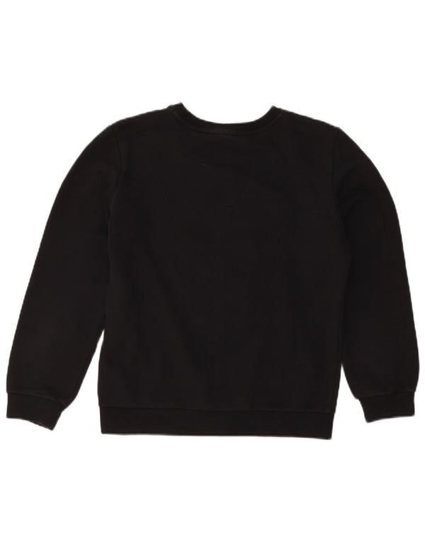 Puma Boys Graphic Sweatshirt Džemper 13-14 godina crni pamuk