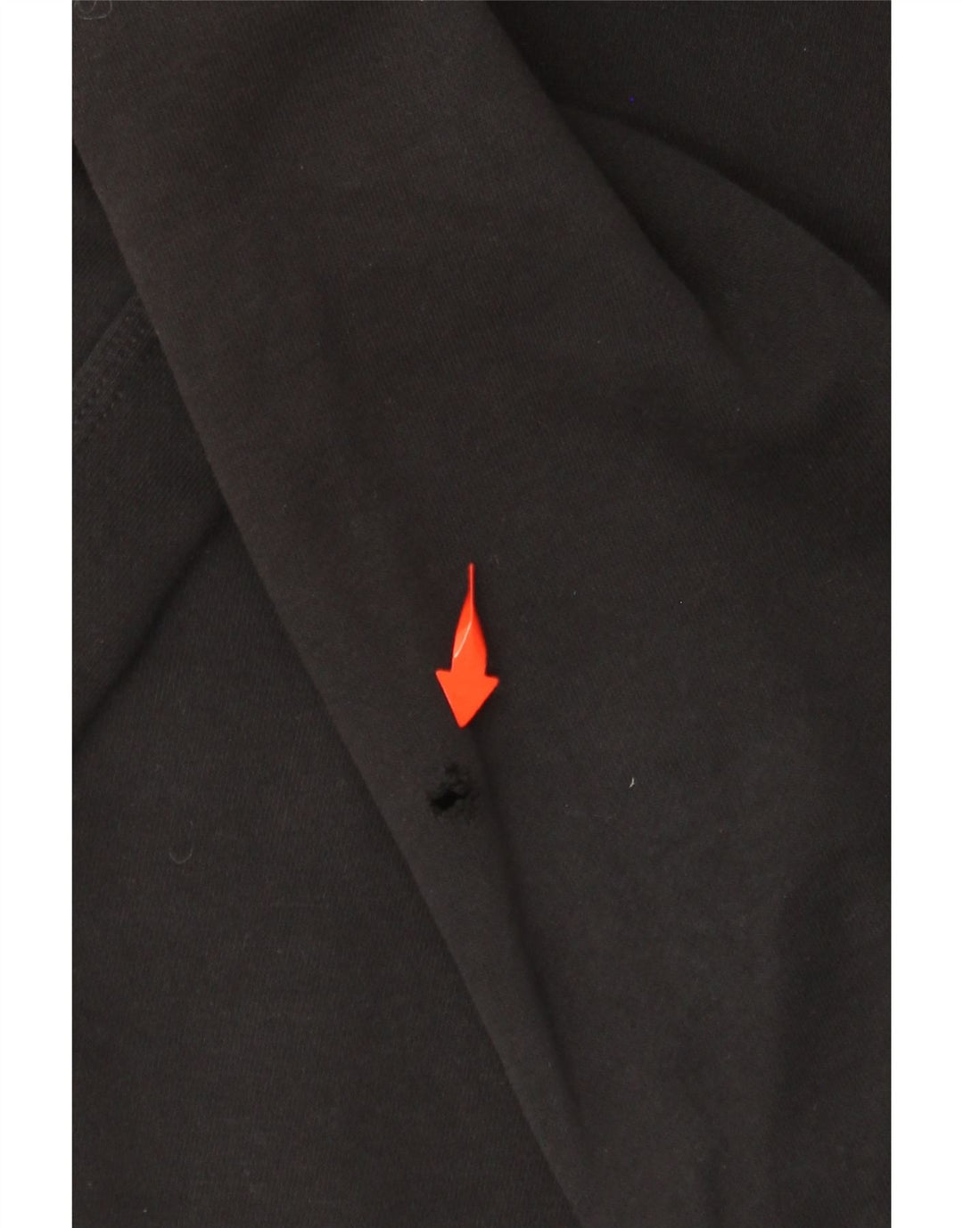 Veliki crni pamuk s kapuljačom NIKE za dječake 12-13 godina