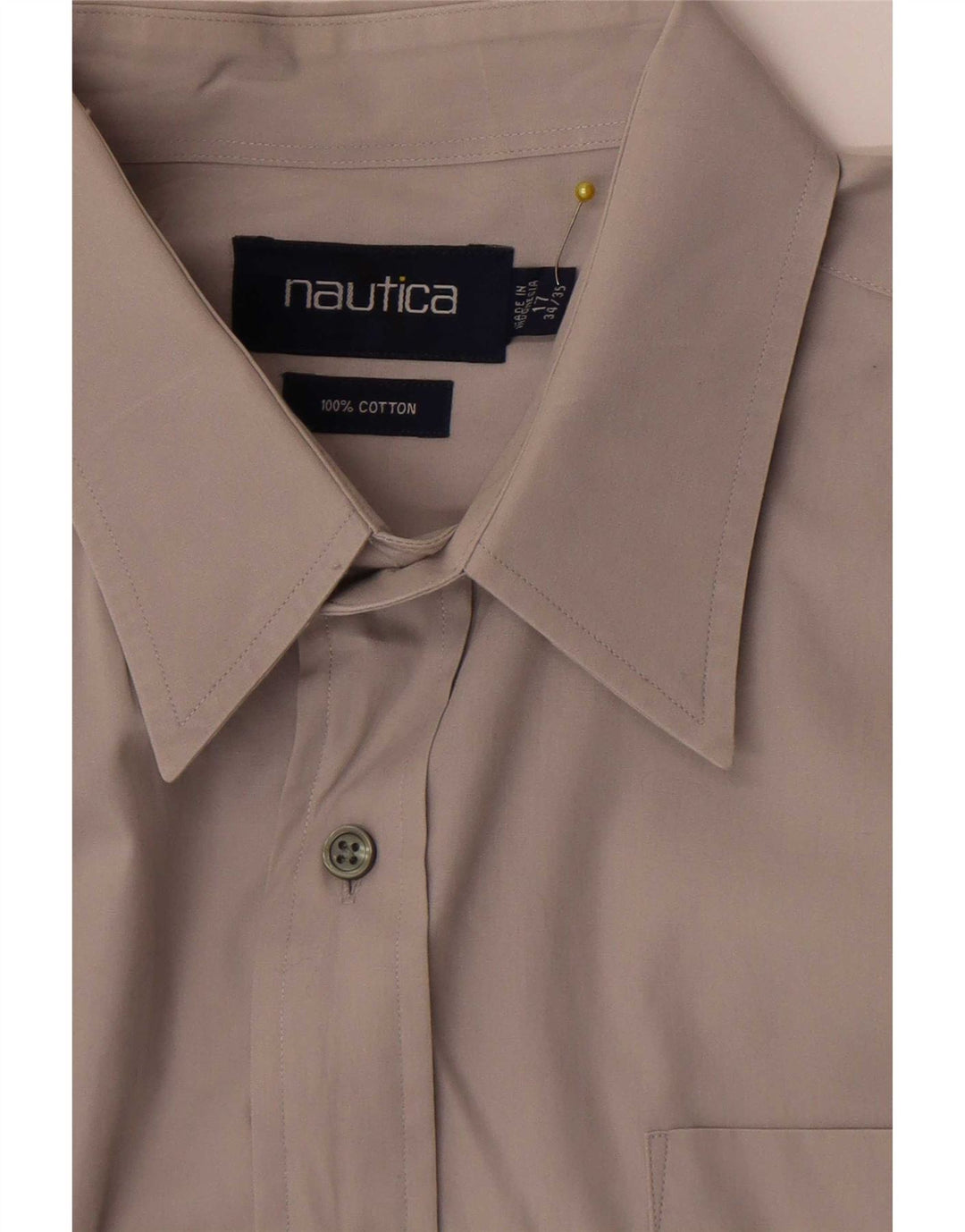 Nautica muška košulja veličina 17 XL sivi pamuk