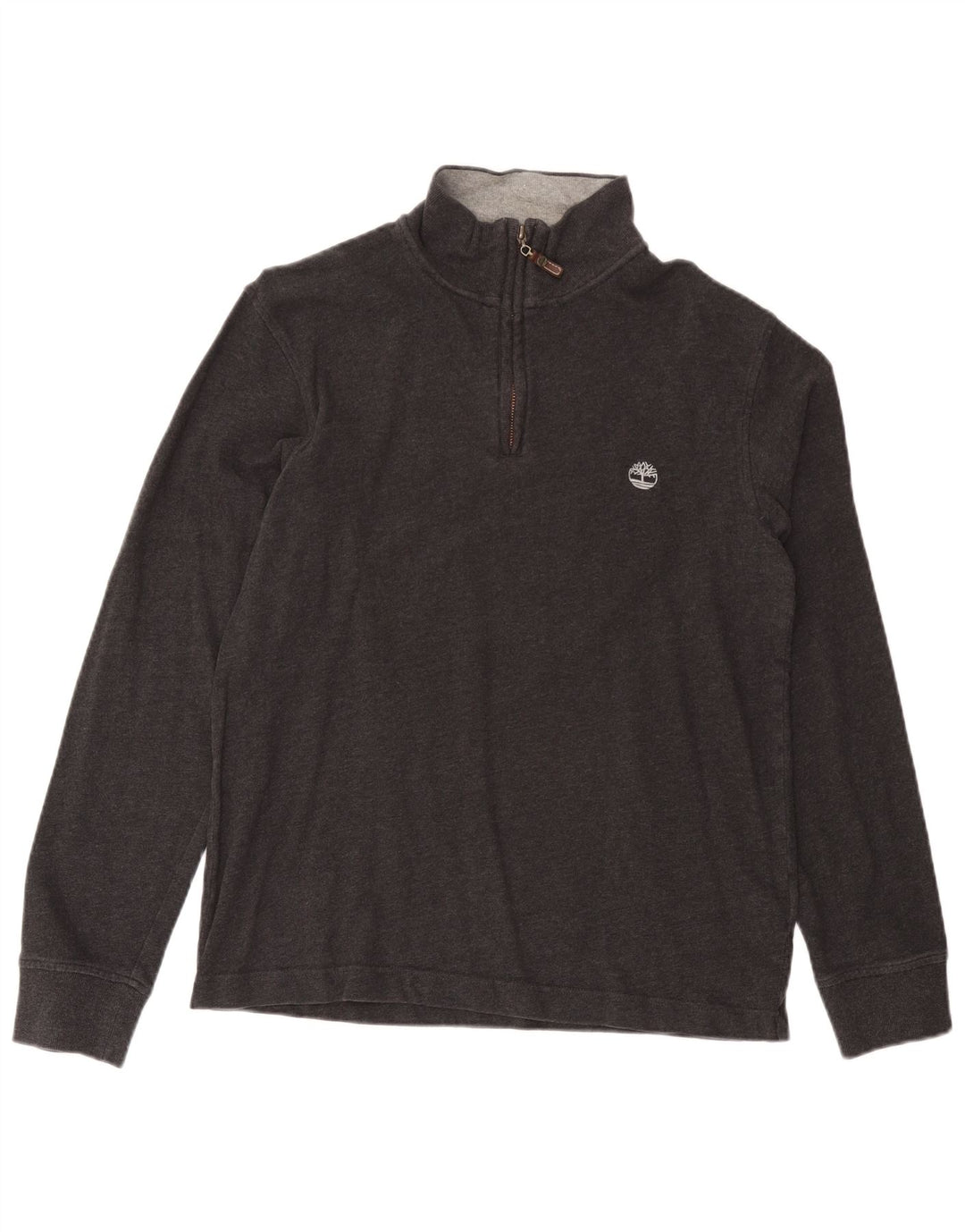 Timberland muški džemper Earthkeepers s patentnim izrezom, srednje sivi