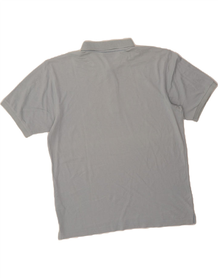 CHAMPION Mens Polo Shirt Large Blue Cotton Vintage Champion and Second-Hand Champion from Messina Hembry 